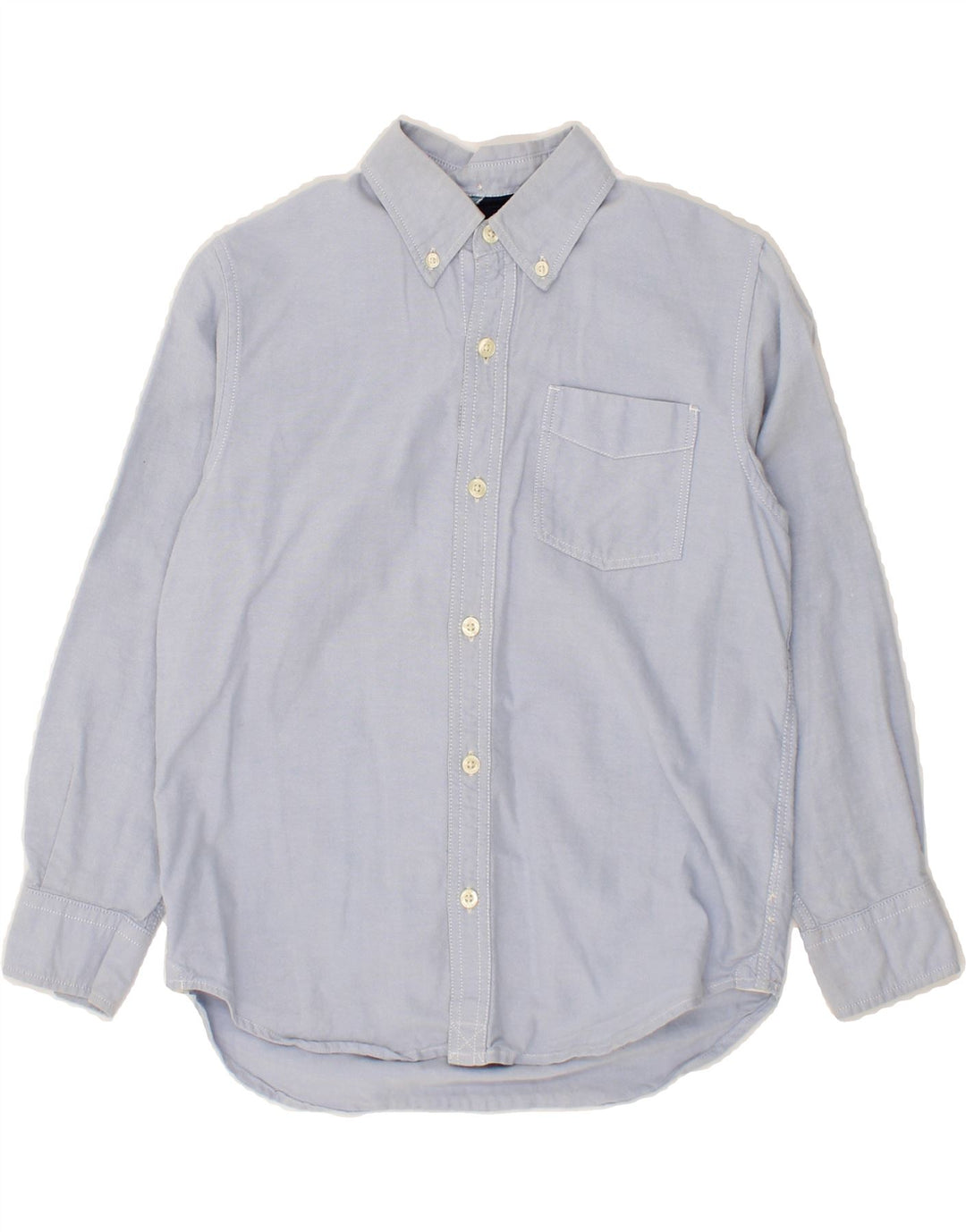 GAP Boys Shirt 7-8 Years Medium Blue Cotton Vintage Gap and Second-Hand Gap from Messina Hembry 