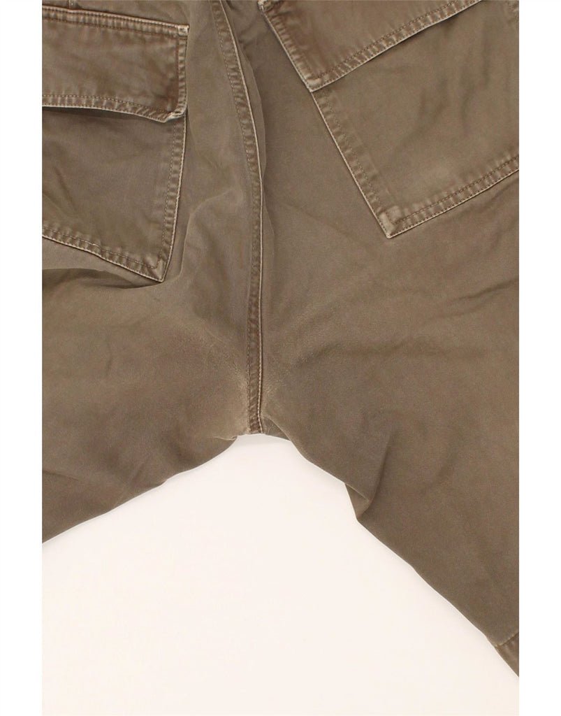 VINTAGE Mens Cargo Shorts IT 48 Medium W32  Brown Cotton Vintage Vintage and Second-Hand Vintage from Messina Hembry 