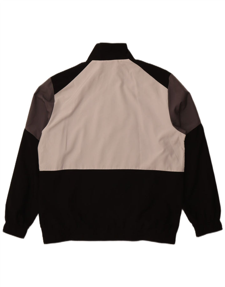 Puma Mens Tracksuit Top Jacket XL Black Colourblock Polyester
