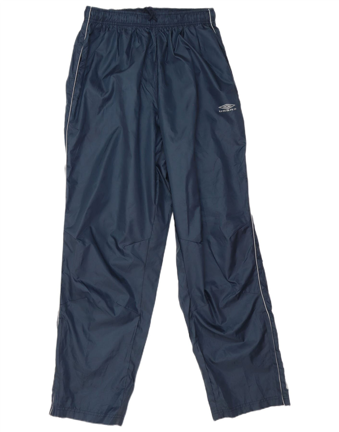Umbro Mens Graphic Tracksuit Trousers Large  Navy Blue Polyester