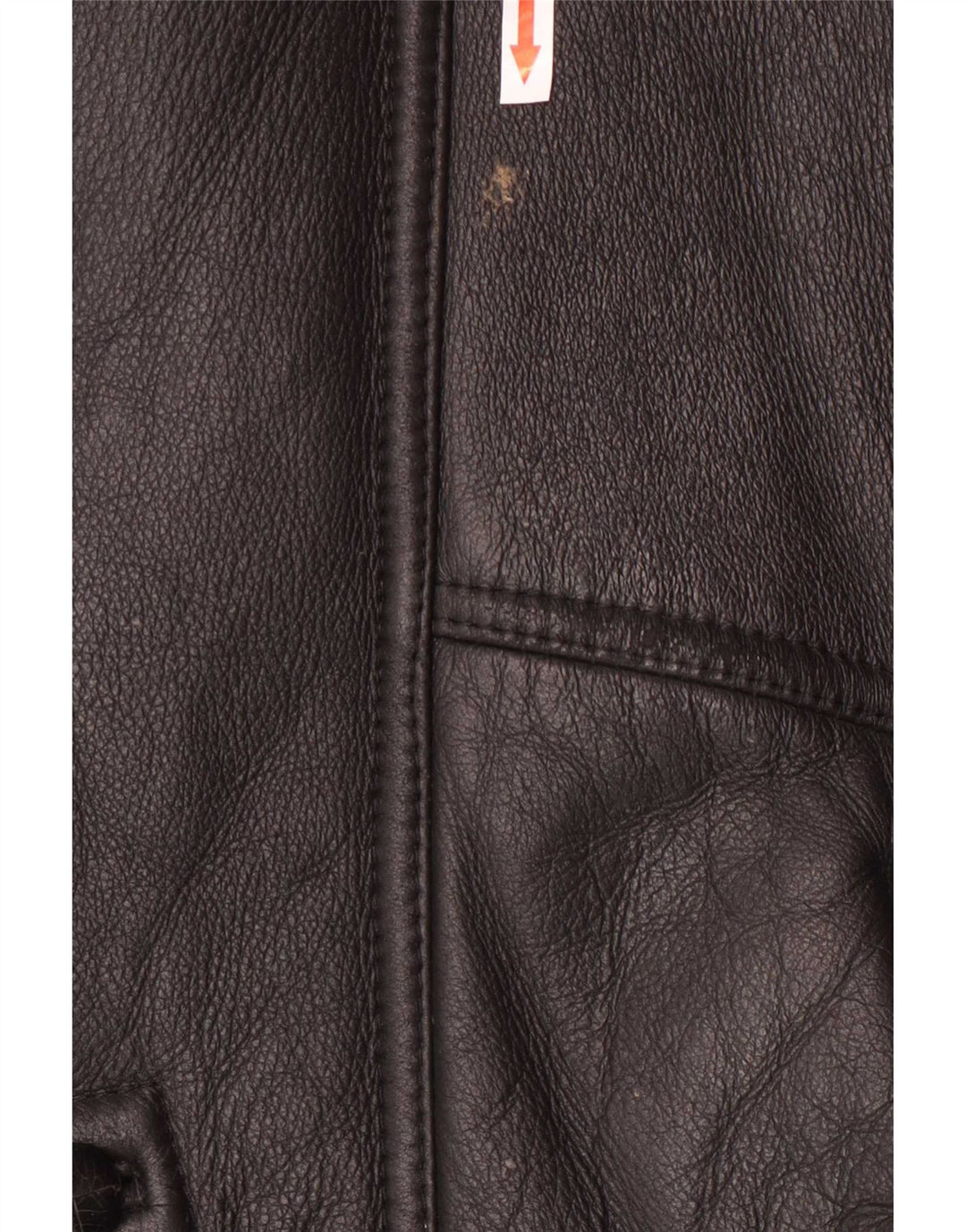 Vintage Mens Shearling Jacket IT 50 Large Black