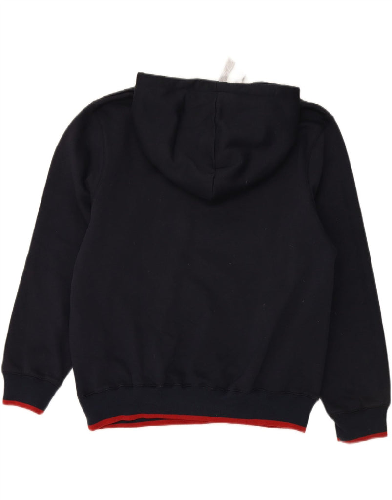 UMBRO Mens Graphic Hoodie Jumper 2XL Navy Blue Cotton Vintage Umbro and Second-Hand Umbro from Messina Hembry 