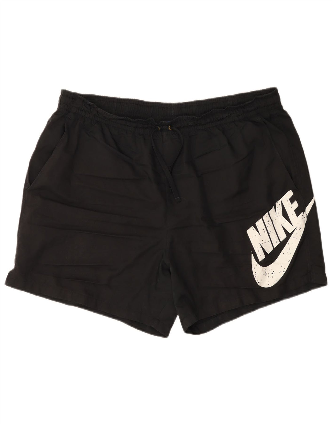 Nike Mens Graphic Sport Shorts 2XL  Black Polyester