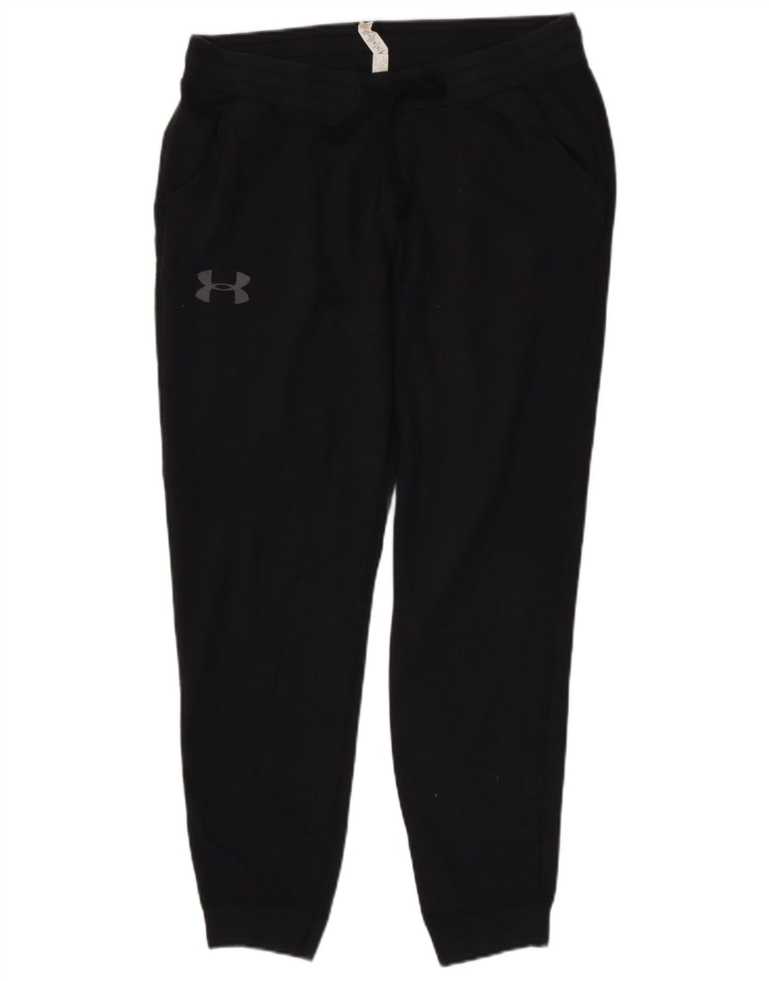 UNDER ARMOUR Mens Tracksuit Trousers Joggers Large  Navy Blue Cotton