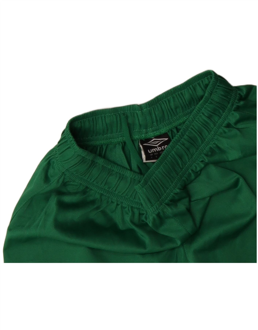 UMBRO Mens Sport Shorts Small  Green Colourblock Polyester