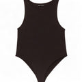 Zara Womens Sleeveless Bodysuit UK 14 Large Black