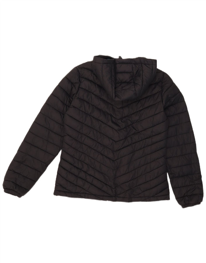Mountain Warehouse Womens Short Sleeve Padded Jacket UK 10 Small Black