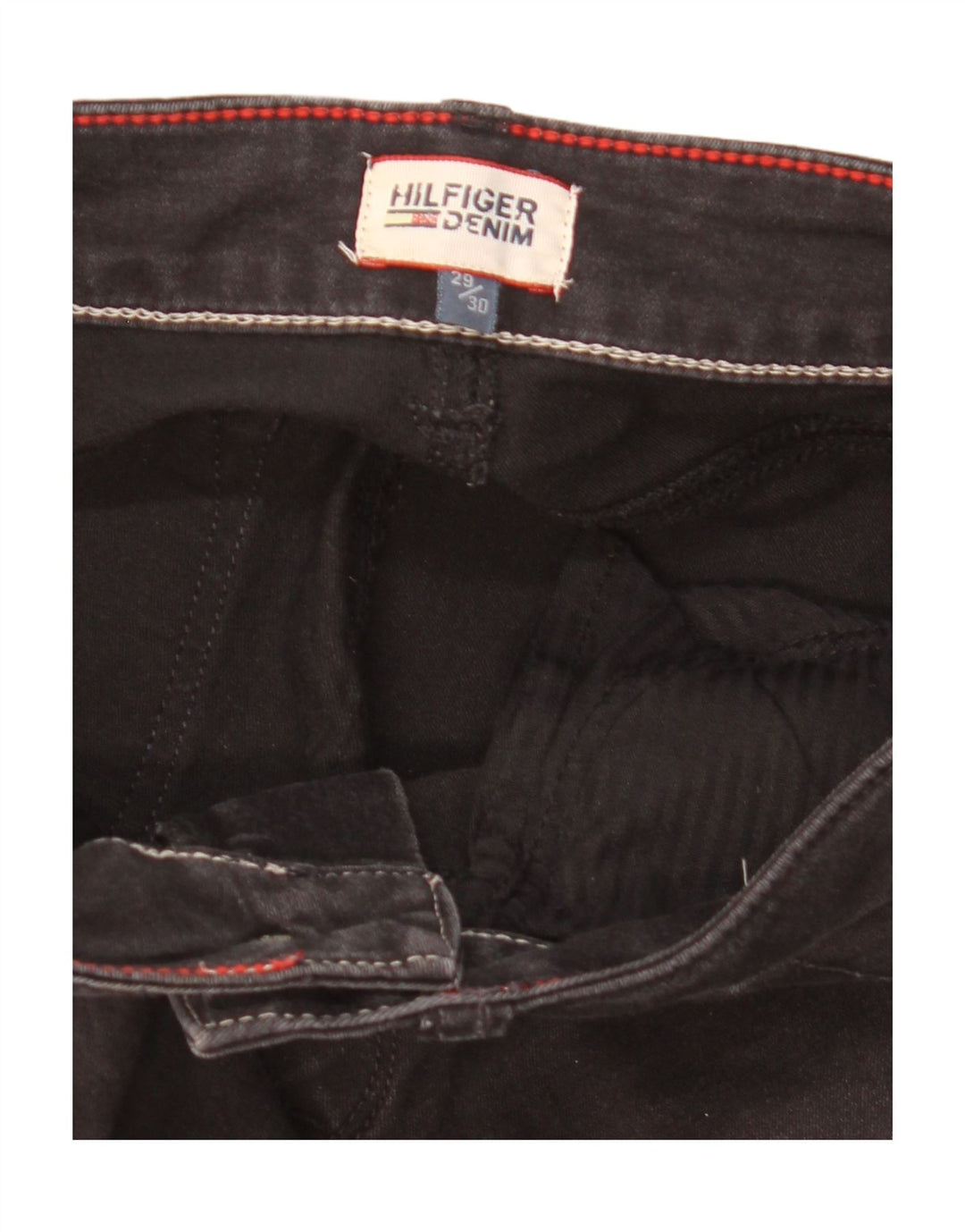 Tommy Hilfiger Womens Skinny Jeans W29 L30 Black