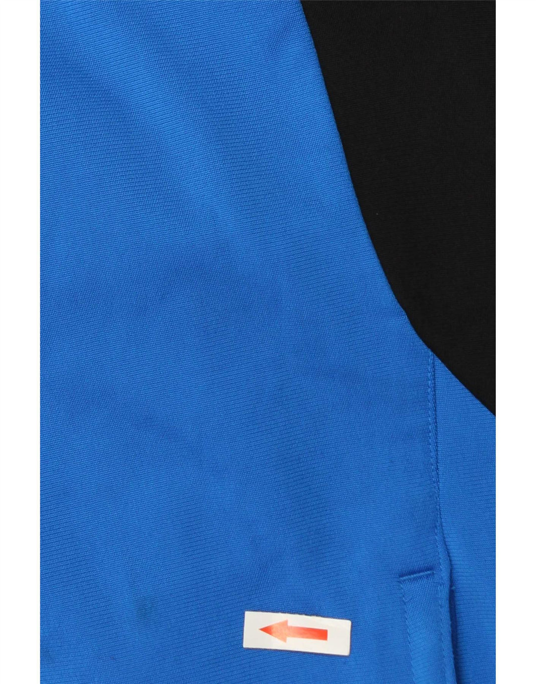 Adidas Mens Tracksuit Top Jacket Medium Blue Colourblock Polyester