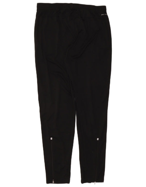 Nike Mens Dri Fit Tracksuit Trousers XL Black Polyester