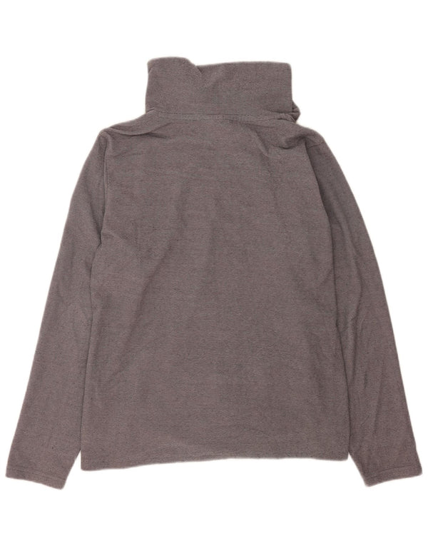 Mountain Warehouse Womens Sweatshirt Jumper UK 16 Large Grey Pinstripe