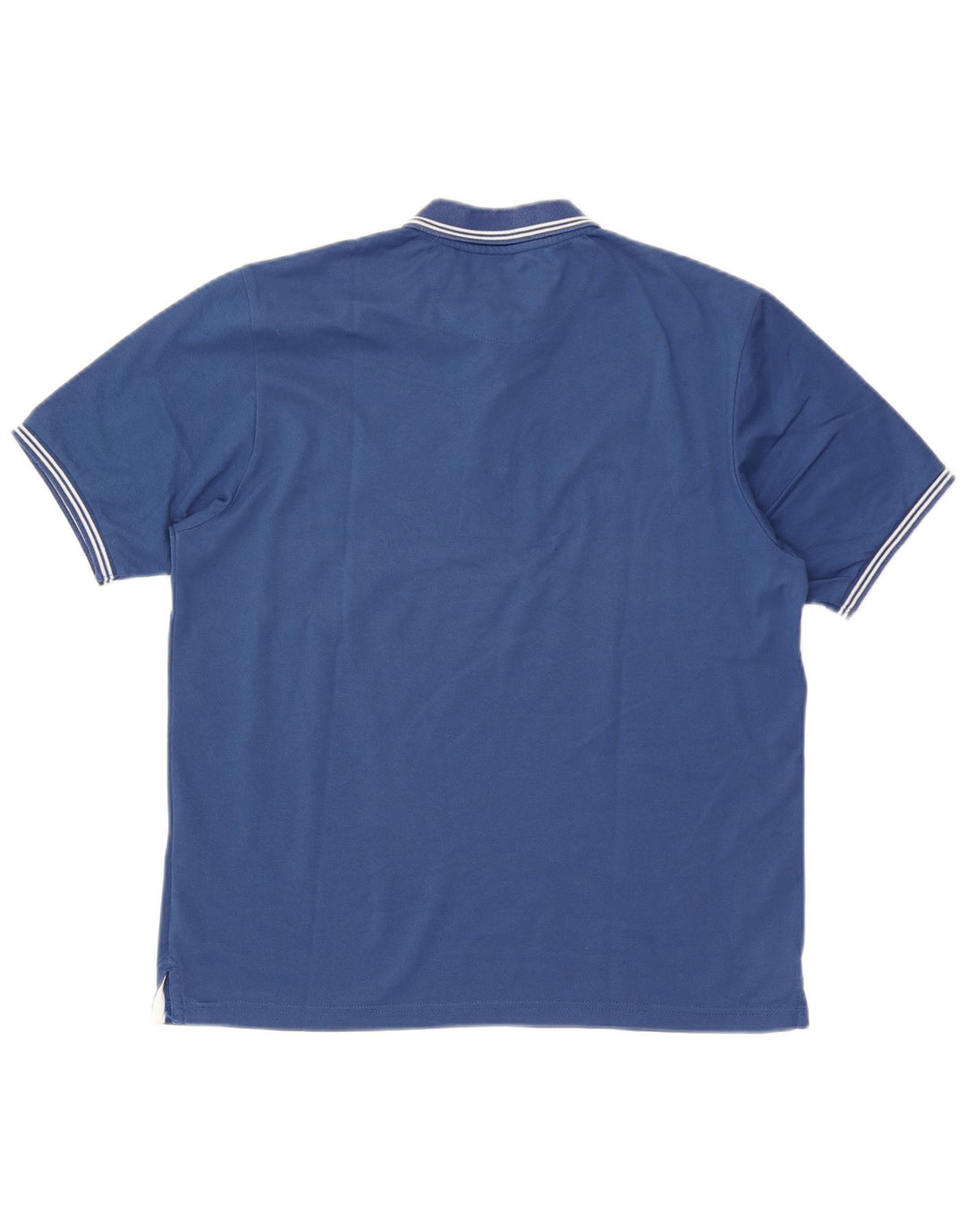 Champion Mens Easy Fit Polo Shirt Large Blue Cotton