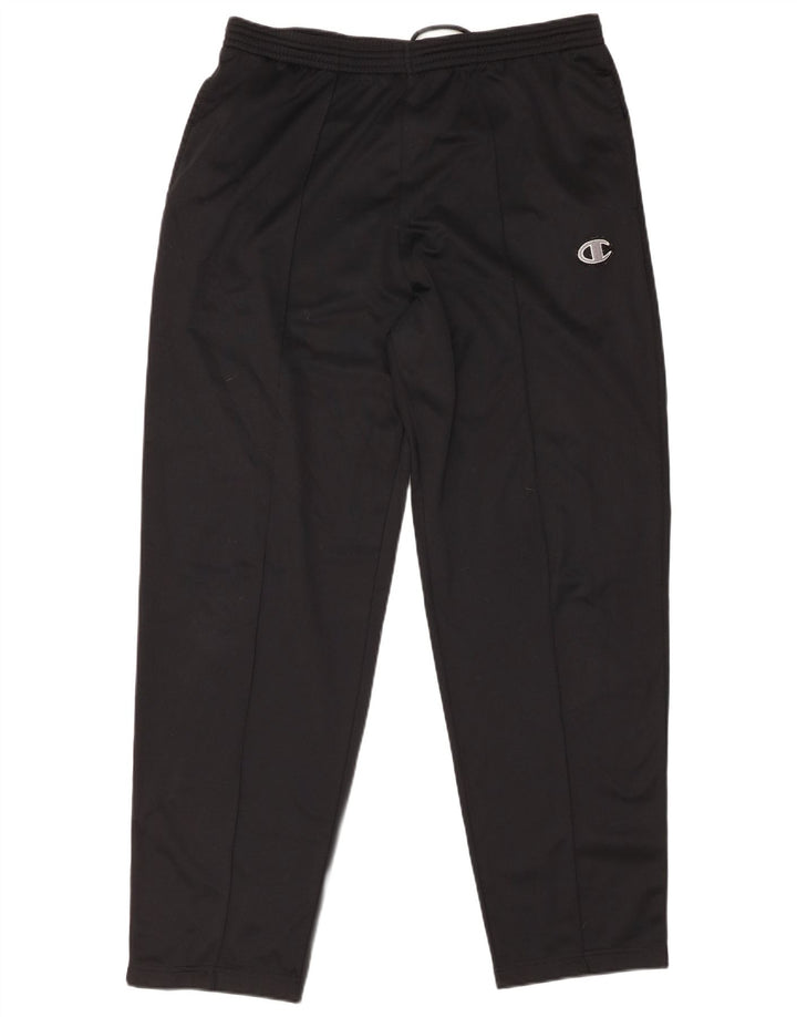 CHAMPION Mens Tracksuit Trousers XL  Black Polyester