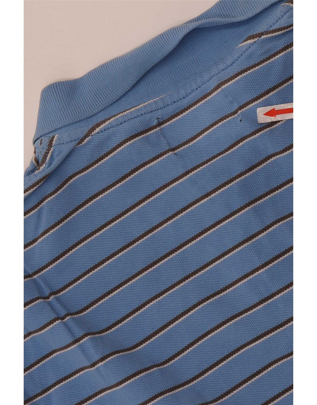 Ralph Lauren Mens Polo Shirt Small Blue Striped
