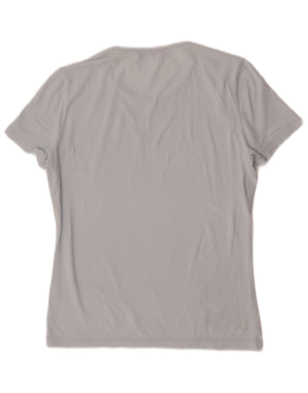 Liu Jo Womens T-Shirt Top UK 12 Medium Blue