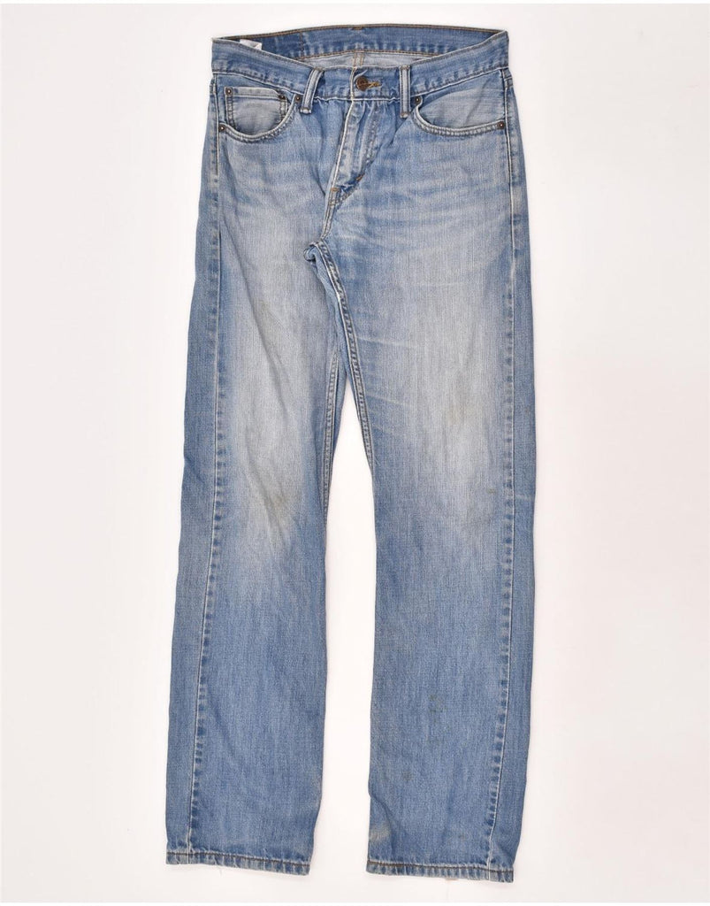 LEVI'S Mens 514 Straight Jeans W30 L32 Blue Cotton | Vintage Levi's | Thrift | Second-Hand Levi's | Used Clothing | Messina Hembry 