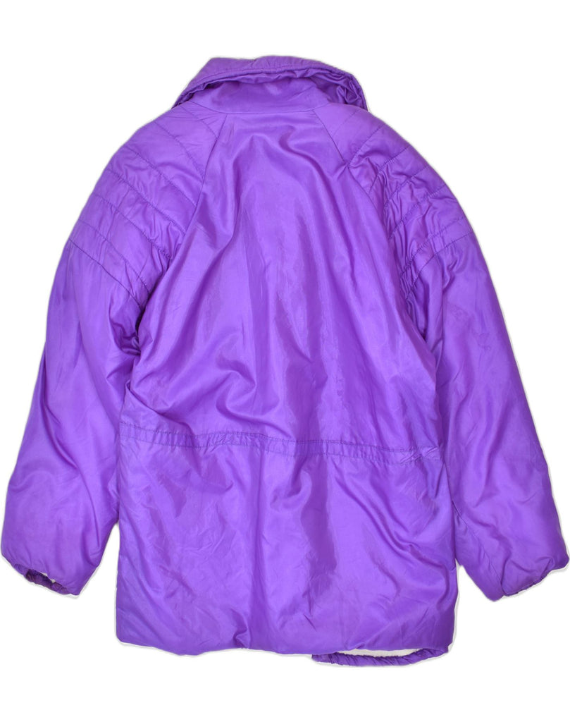 VINTAGE Womens Padded Jacket UK 18 XL Purple Polyamide | Vintage | Thrift | Second-Hand | Used Clothing | Messina Hembry 