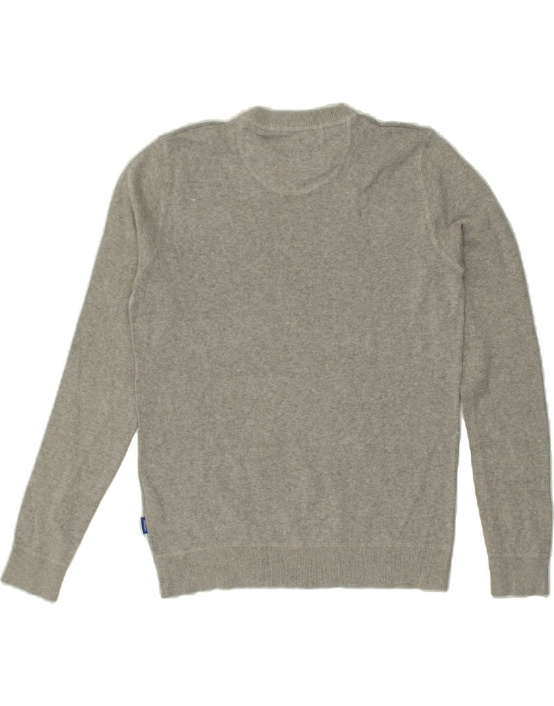 JACK & JONES Mens Crew Neck Jumper Sweater Medium Grey Cotton | Vintage Jack & Jones | Thrift | Second-Hand Jack & Jones | Used Clothing | Messina Hembry 