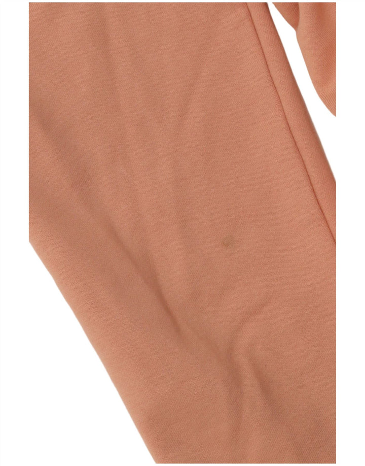 Puma Womens Graphic Hoodie Jumper UK 12 Medium  Pink Polyester