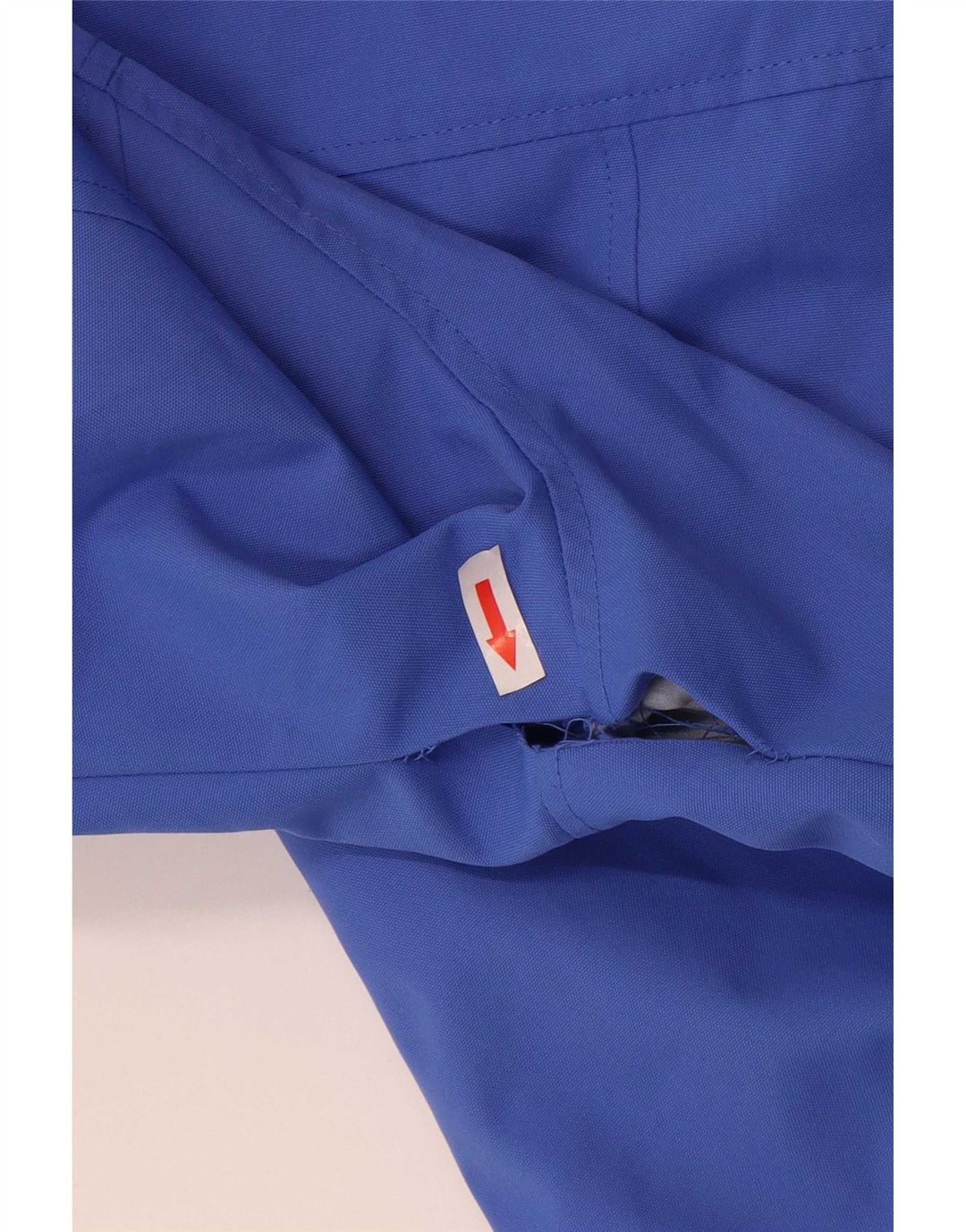 Crew Clothing Womens Hooded Rain Jacket UK 16 Large Blue Polyester