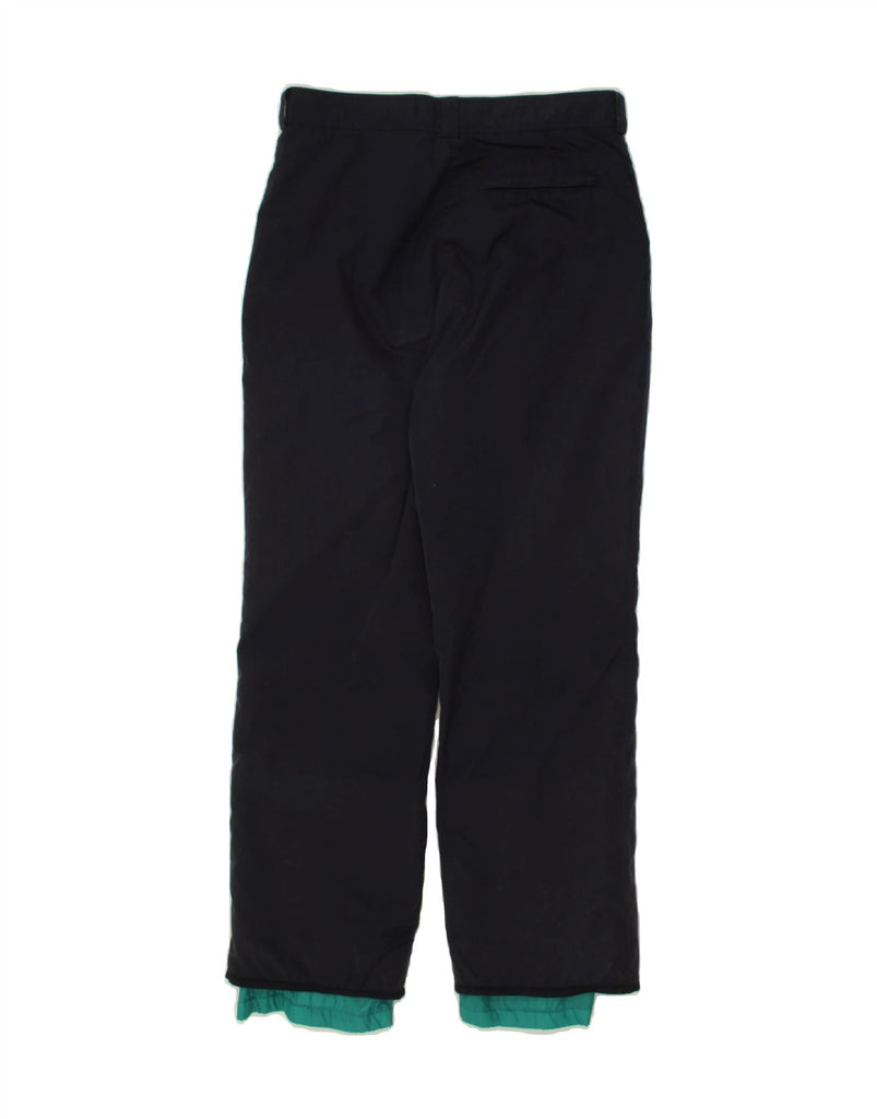 FILA Mens Ski Trousers IT 50 Large Navy Blue Polyamide | Vintage Fila | Thrift | Second-Hand Fila | Used Clothing | Messina Hembry 