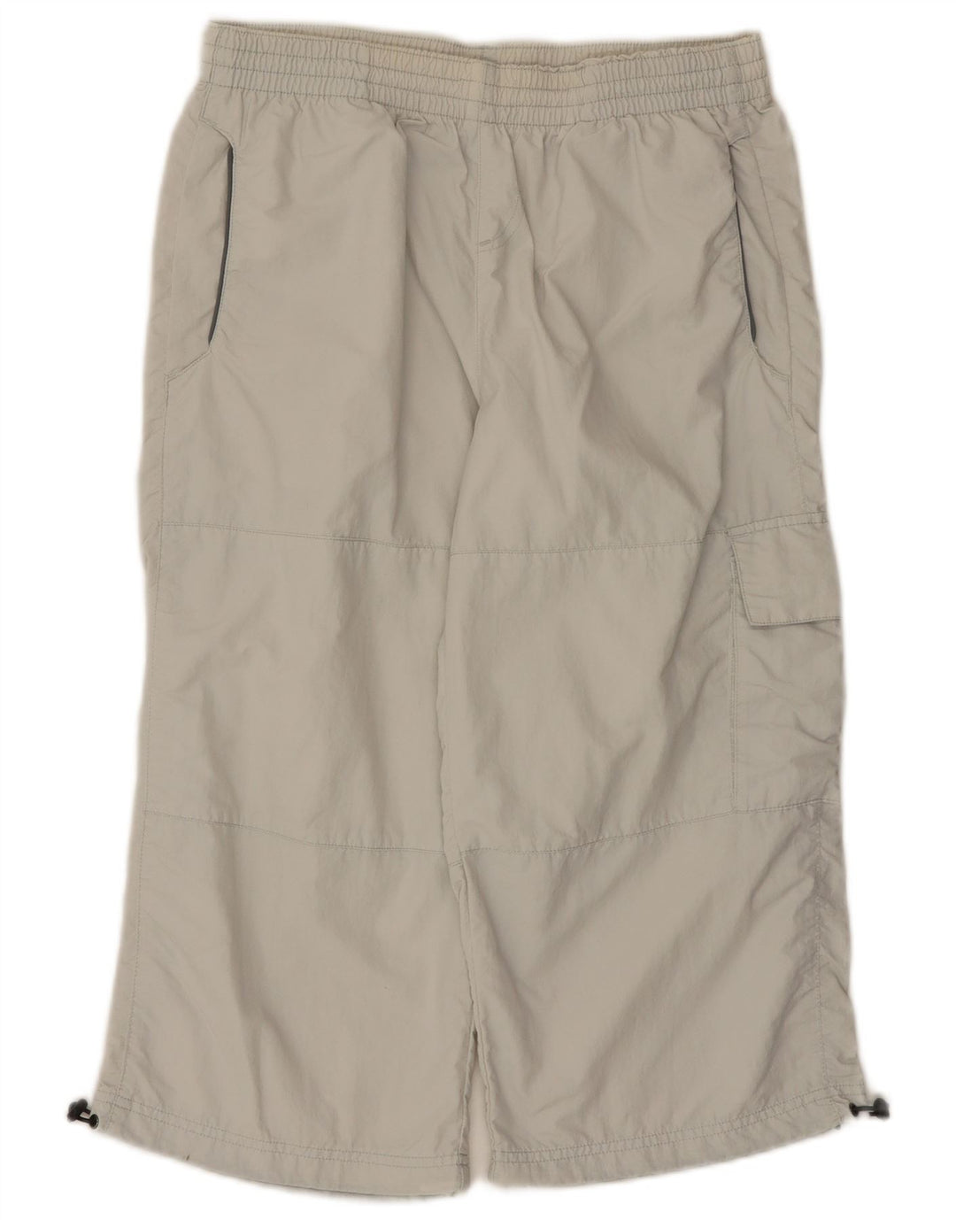 Diadora Mens Bermuda Sport Shorts Large Off White Polyamide