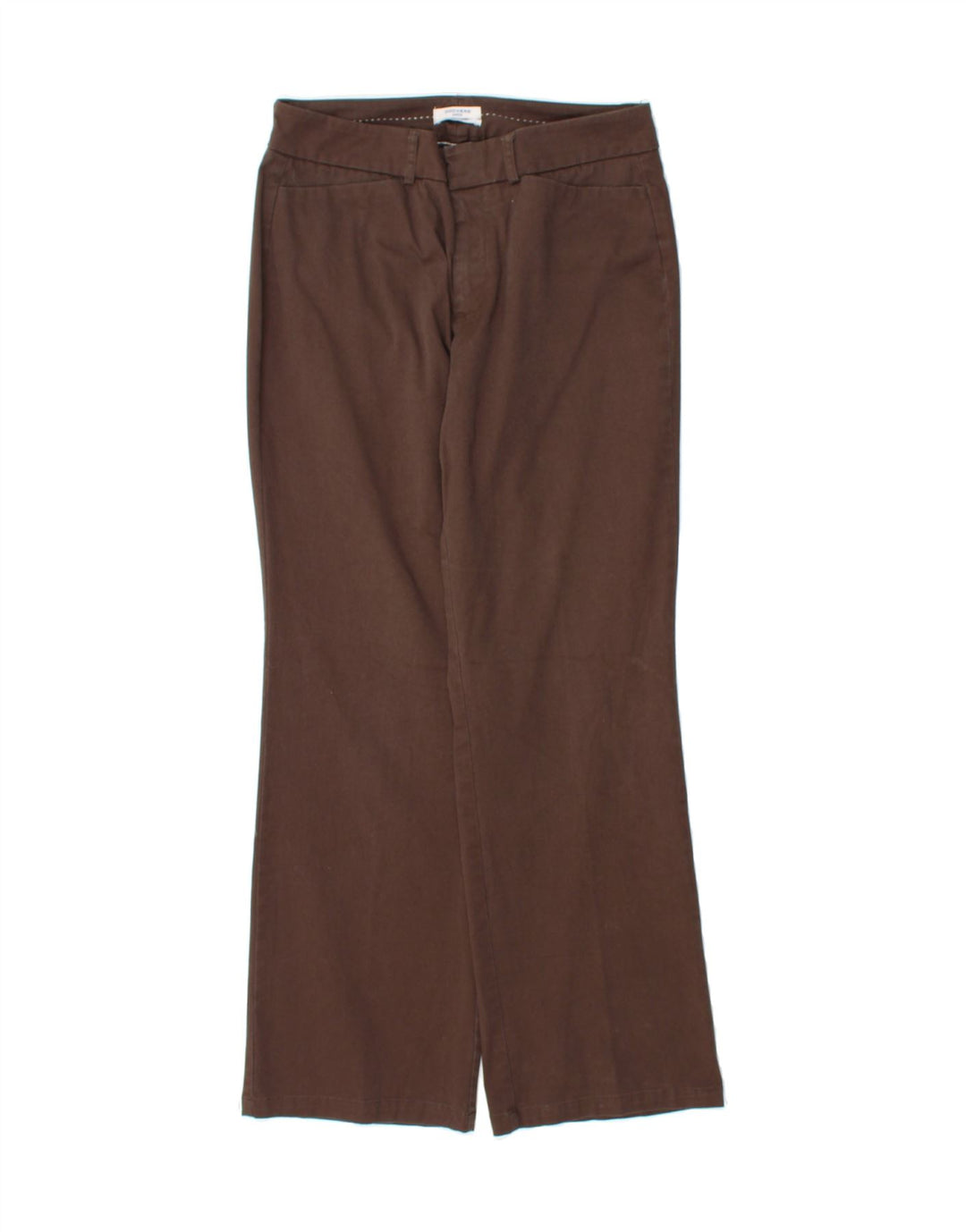 DOCKERS Womens Petite Bootcut Casual Trousers US 6 Medium W28 L28 Brown Vintage Dockers and Second-Hand Dockers from Messina Hembry 