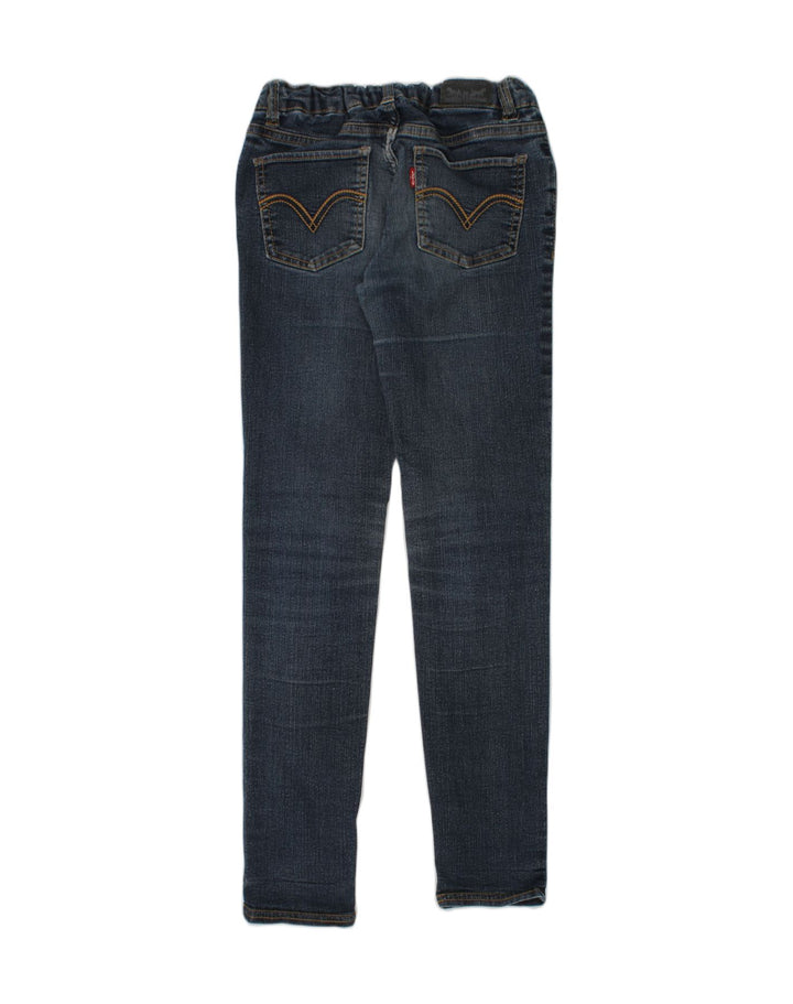 LEVI'S Girls 315 Legging Skinny Jeans 9-10 Years W24 L25 Navy Blue Cotton | Vintage Levi's | Thrift | Second-Hand Levi's | Used Clothing | Messina Hembry 