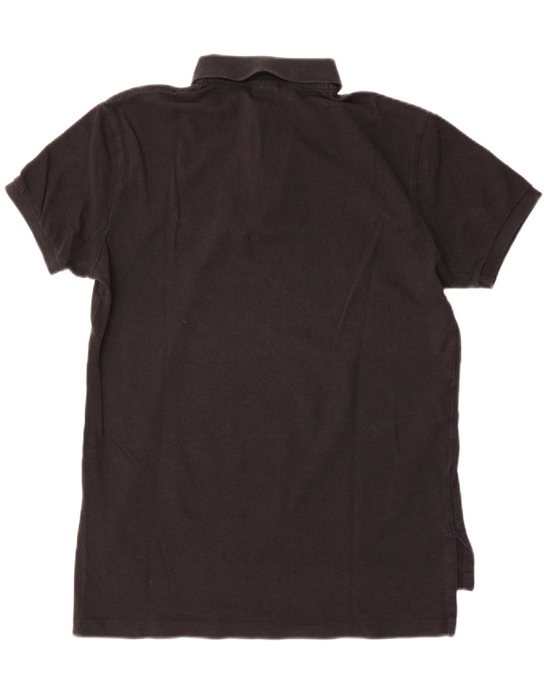 Polo Ralph Lauren Mens Custom Fit Polo Shirt Medium Black Cotton