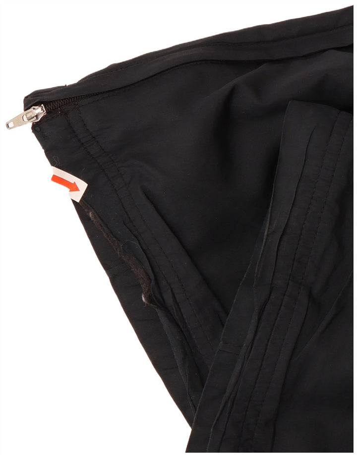 NIKE Womens Windbreaker Trousers Medium Black Polyester Sports