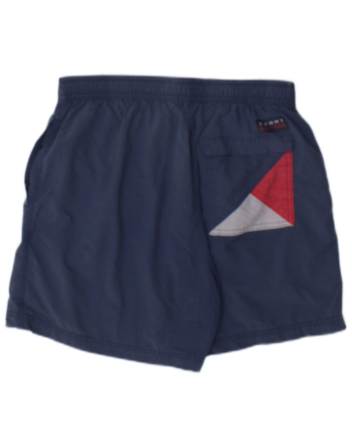 Tommy Hilfiger Mens Slim Fit Swimming Shorts Medium Blue Colourblock