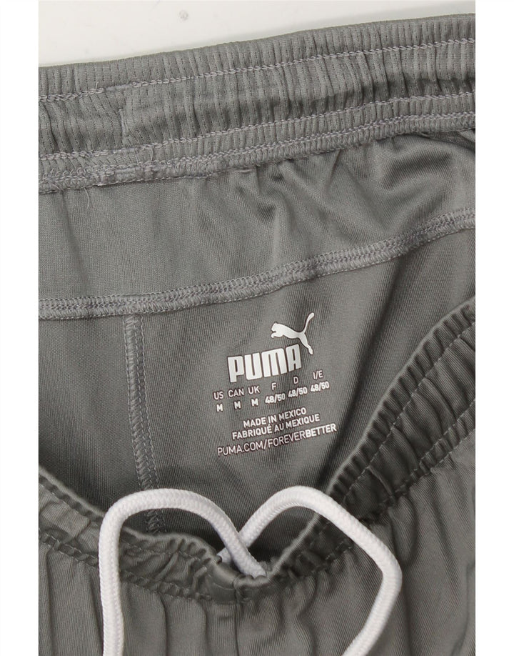 PUMA Mens Sport Shorts Medium Grey Colourblock