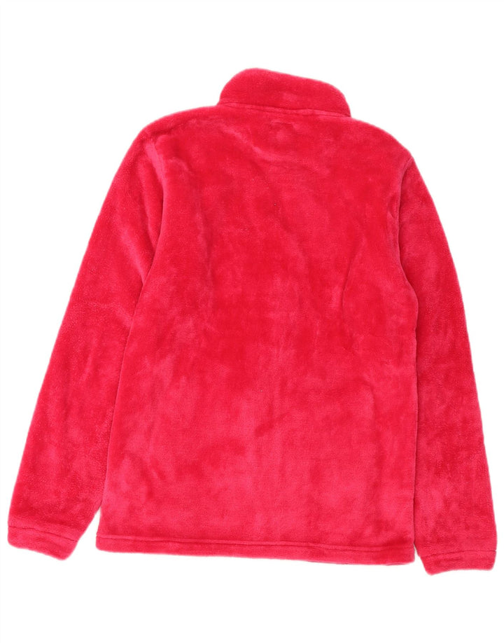 Brugi Girls Fleece Jacket 14-15 Years Burgundy Polyester