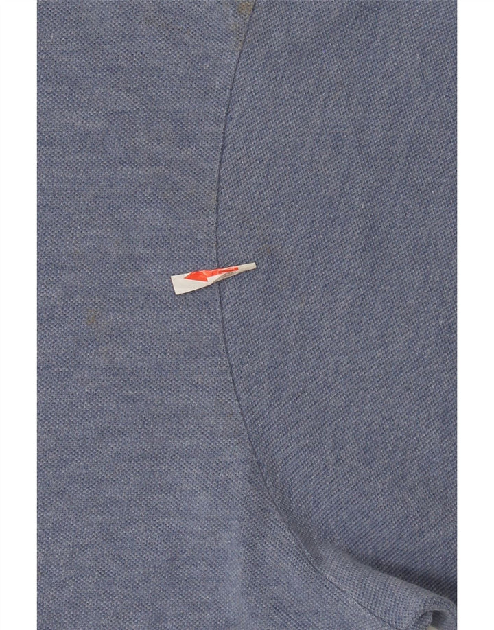 Lacoste Mens Polo Shirt Size 7 2XL Blue Cotton