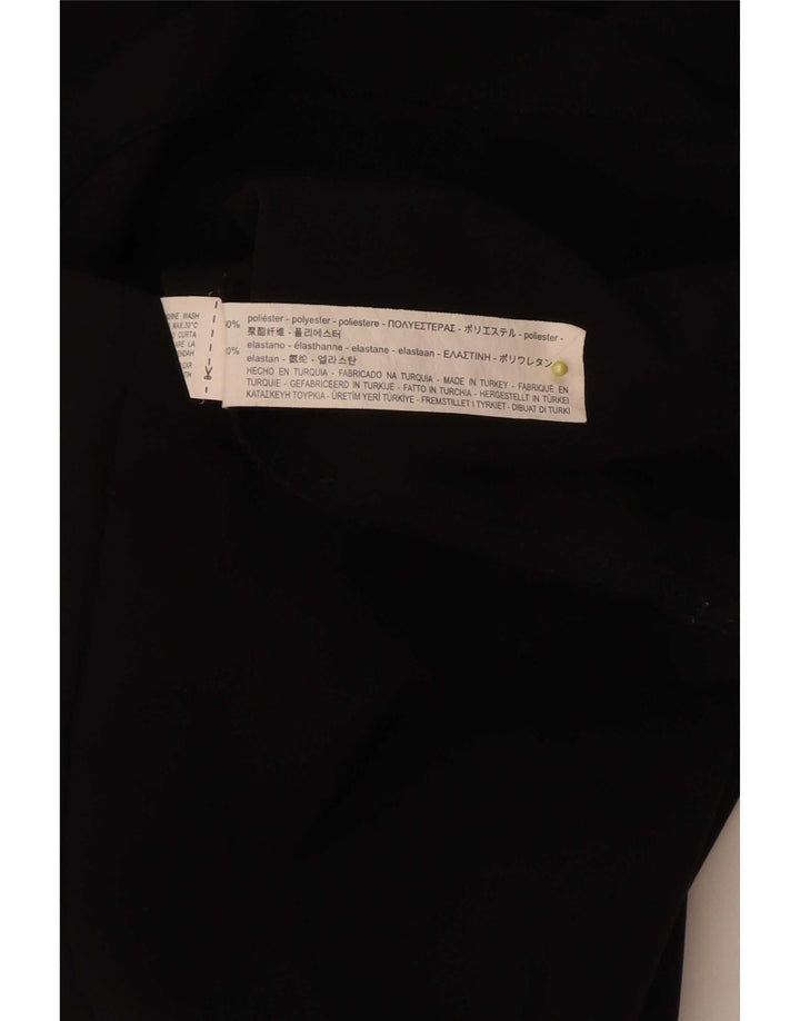 Zara Womens Shift Dress UK 10 Small Black Polyester
