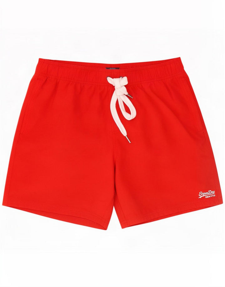 Superdry Mens Swimming Shorts Medium Red