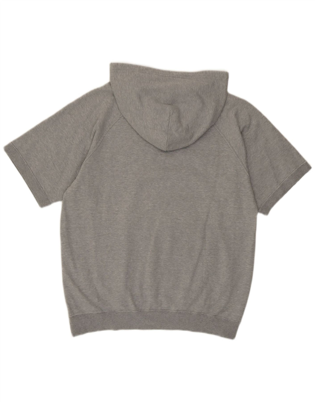 Champion Mens Graphic Short Sleeve Hoodie Jumper Large Grey