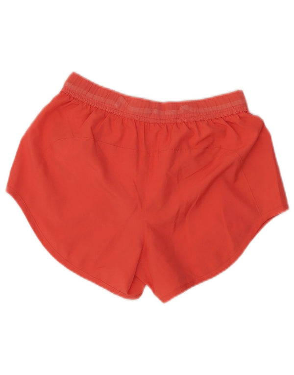 Nike Womens Dri Fit Sport Shorts UK 4 XS Red Polyester