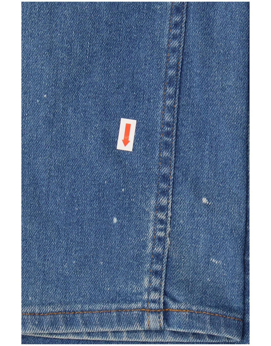 Levi's Mens Straight Jeans W34 L34 Blue Cotton