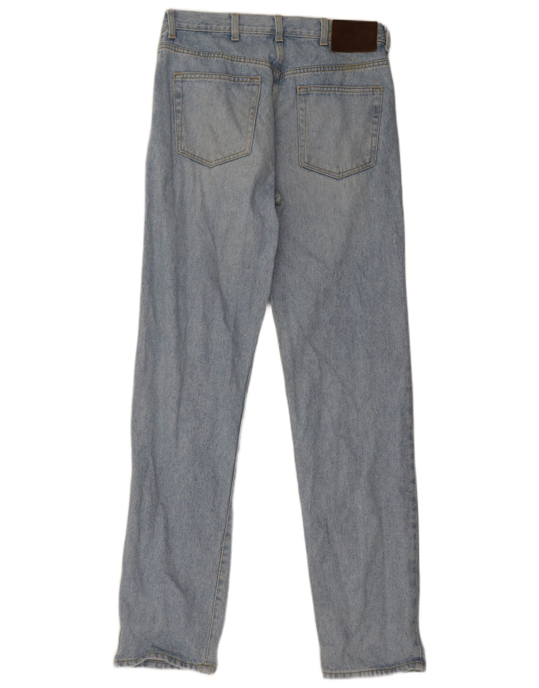 Calvin Klein Mens Straight Jeans W34 L34 Blue Cotton