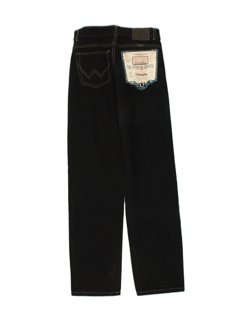 WRANGLER Mens Straight Jeans W30 L34 Black Cotton Vintage Wrangler and Second-Hand Wrangler from Messina Hembry 