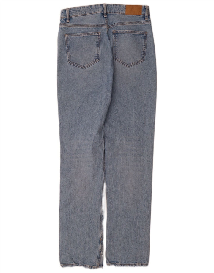 Zara Womens Straight Jeans EU 38 Small W28 L32 Blue Cotton
