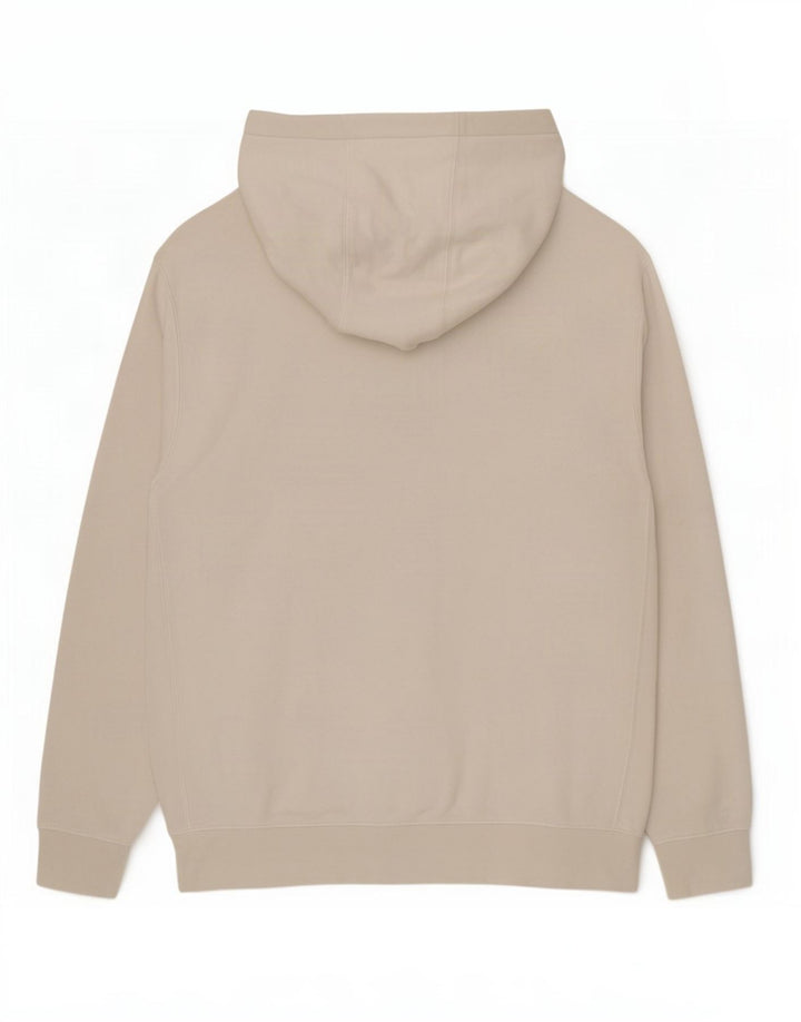 Nike Mens Hoodie Jumper Large White Cotton