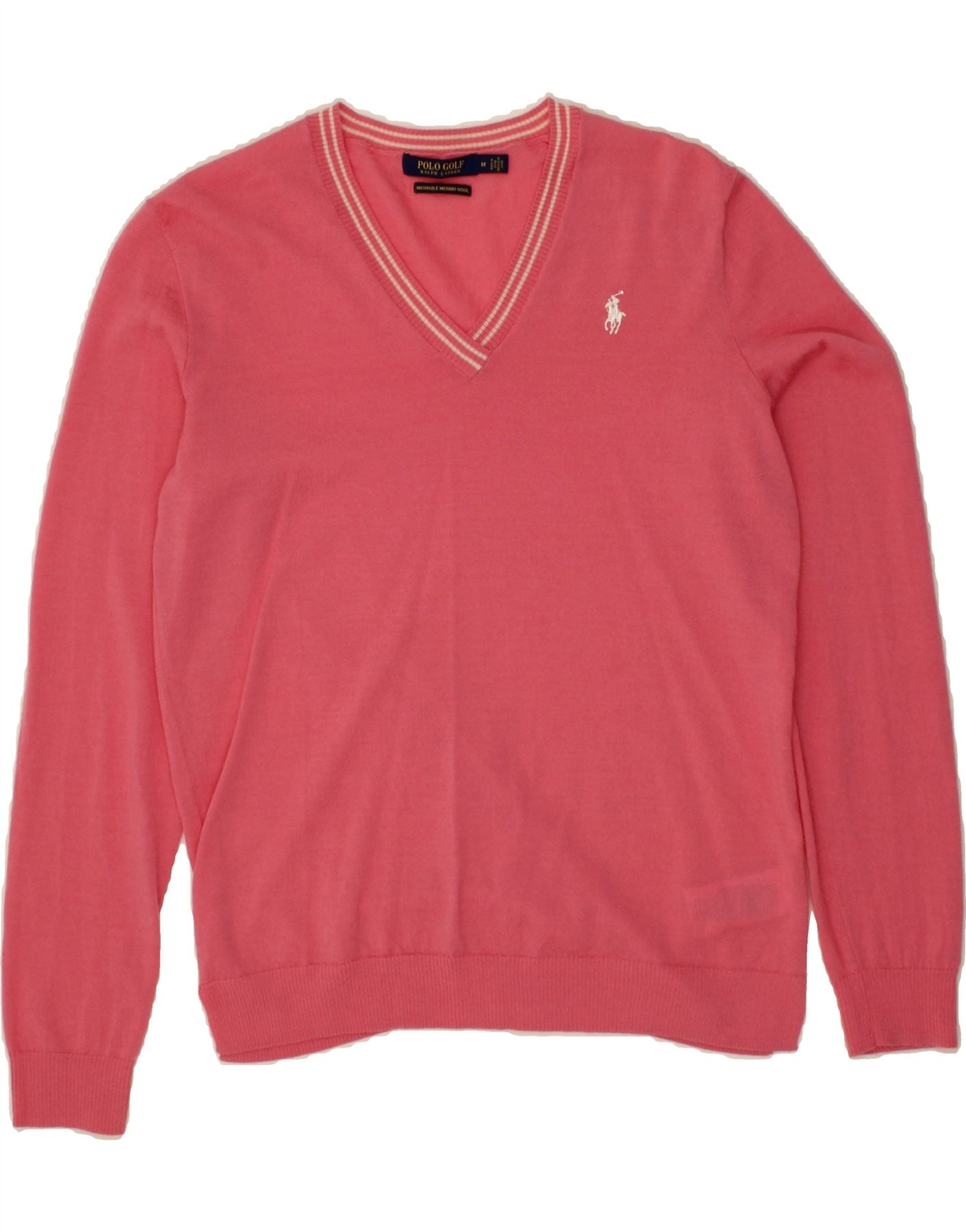 Pink ralph lauren jumper womens best sale