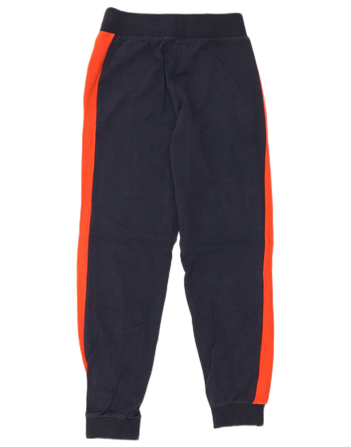 JACK WILLS Womens Tracksuit Trousers Joggers UK 6 XS Navy Blue Colourblock