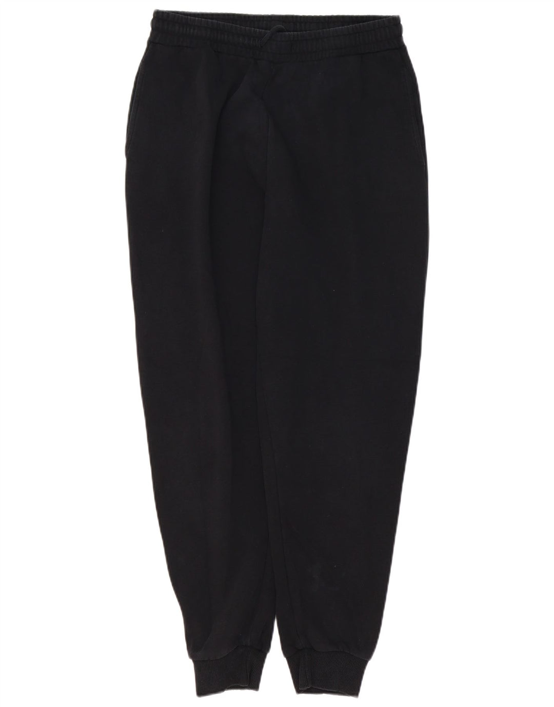 Zara Mens Tracksuit Trousers Joggers Medium Black Cotton