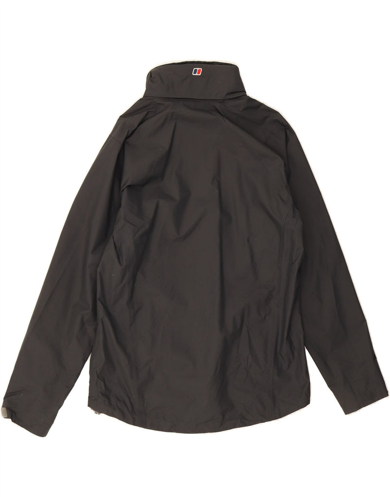 BERGHAUS Mens Rain Jacket UK 38 Medium Grey Polyamide Vintage Berghaus and Second-Hand Berghaus from Messina Hembry 