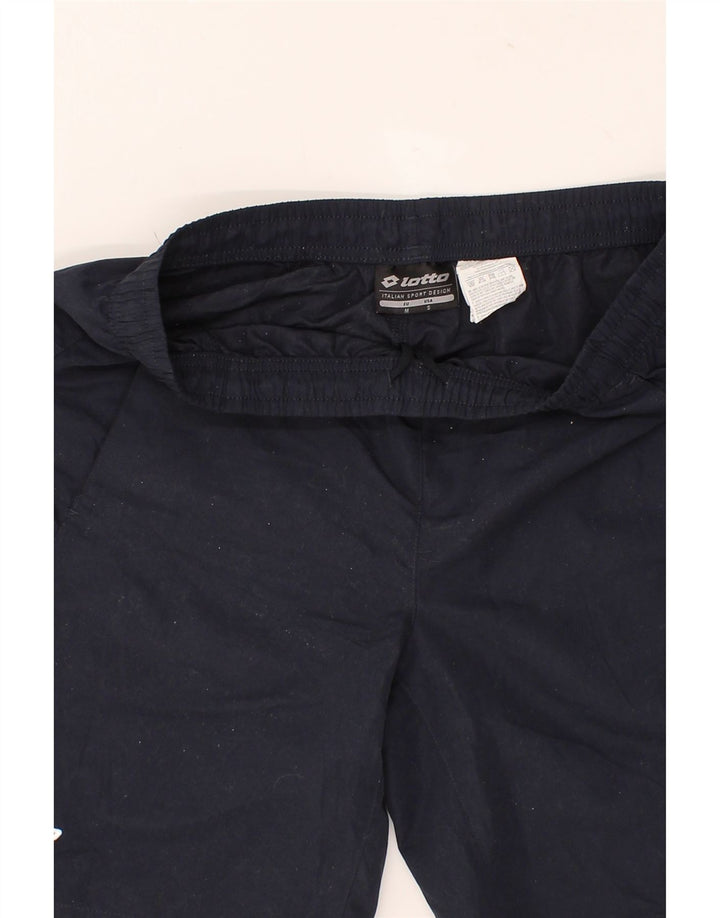 LOTTO Mens Sport Shorts Small Navy Blue Polyester Vintage Lotto and Second-Hand Lotto from Messina Hembry 