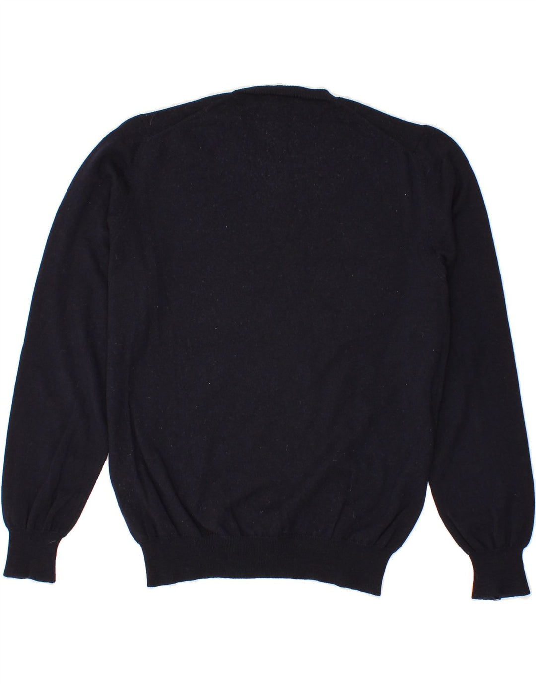 FAY Womens Crew Neck Jumper Sweater IT 50 XL Navy Blue Wool Vintage Fay and Second-Hand Fay from Messina Hembry 