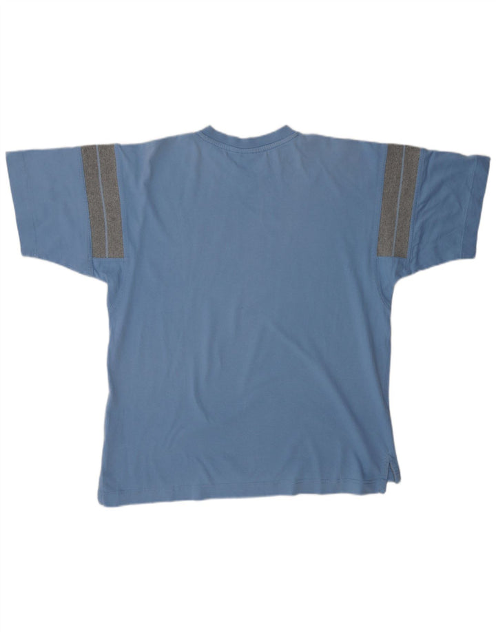 PUMA Mens Graphic T-Shirt Top Small Blue